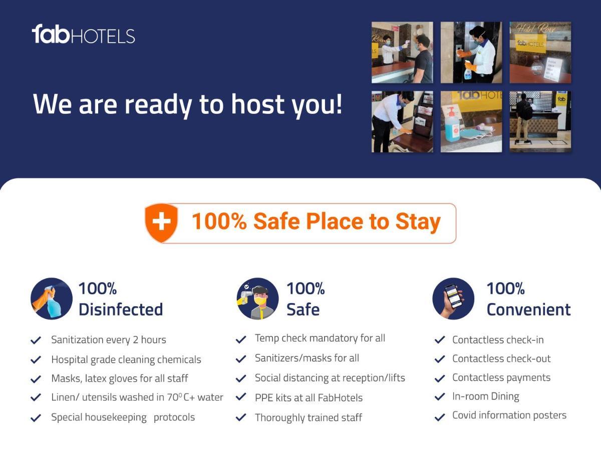 Fabhotel Frazer Suites - Nr Bangalore Cantt Railway Station Eksteriør billede